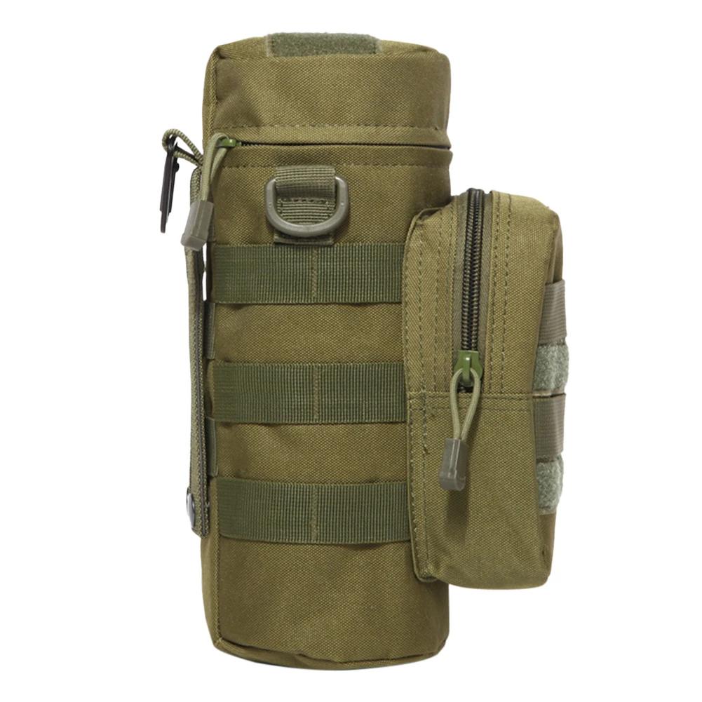 Taktische Molle Wasserflasche Tasche Tragbare Laterne Lagerung Pouch Outdoor Camping Wandern Wasserflasche Halter Tasche Wasserkocher Träger