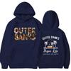 2025 Casual Dark Style Anime Hoodie for Men & Women – Retro Hooded Sweatshirt