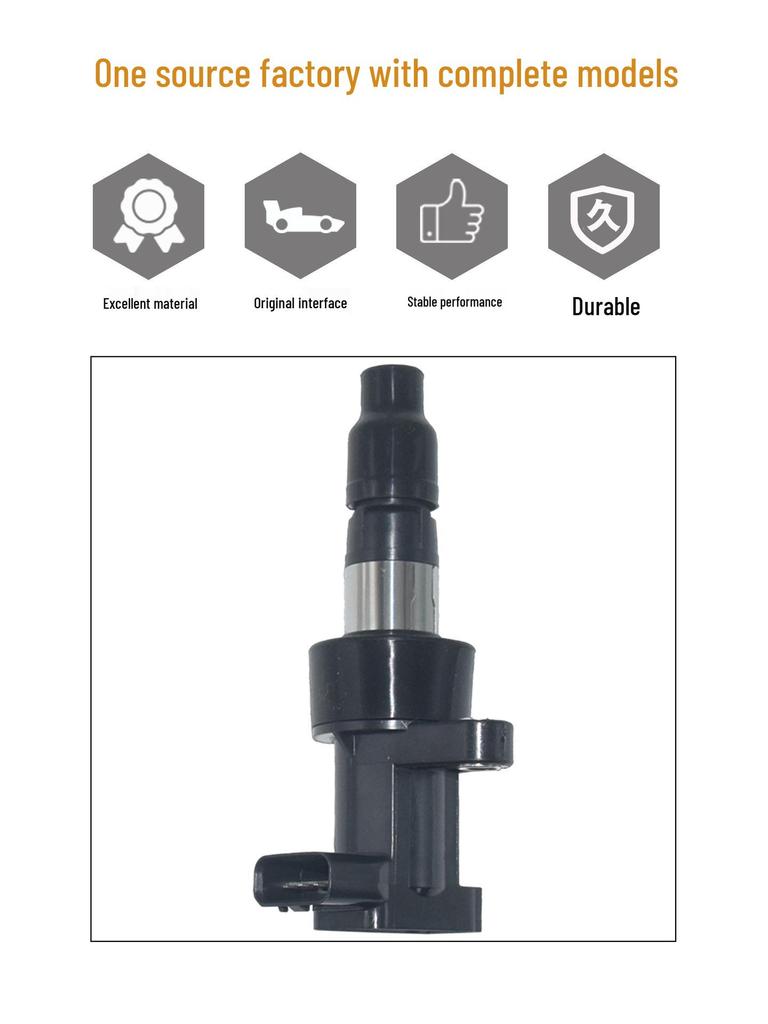 Ignition Coil C2S42673 6R83-12A-366BA for Jaguar S-Type, XF, XJ, XJL 3.0L