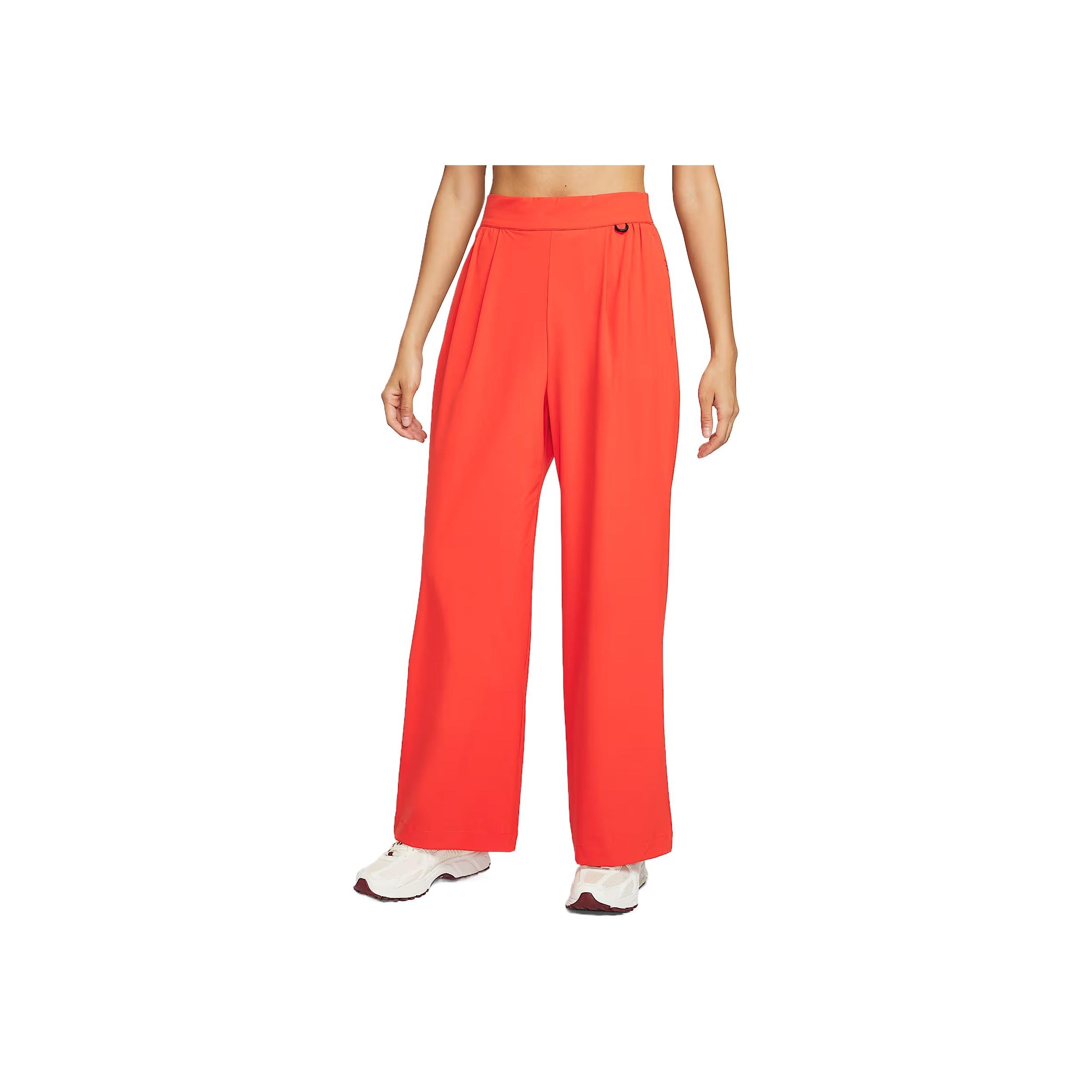 

Nike Dri-Fit 24.7 Идеальная эластичность Удобные Модные Универсальные Широкие брюки Быстросохнущие С высокой посадкой Повседневные брюки Женский низ HQ0236-633 XS