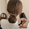 Sweet Style Bow Hair Ties for Women,High Elasticity Fabric Ponytail Holders with Solid Color Bowknot,Minimalist Hair Accessories