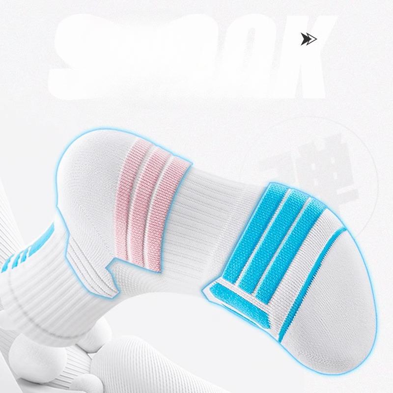 Men's Mid-calf Basketball Socks for Spring and Summer, Thickened Towel Bottom, Long Calf, Professional Sports for Teenagers' Practical Training