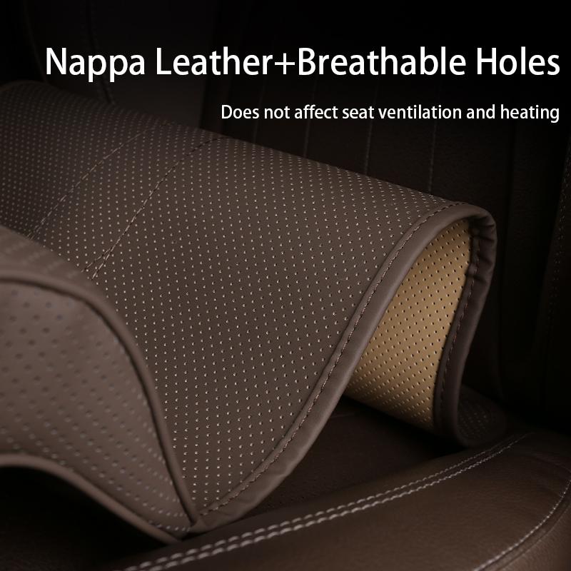 1PC Car Seat Extended Footrest Driver and Passenger Leg Rest Universal Car Seat Cover Leather Breathable Non-slip Cars Seats
