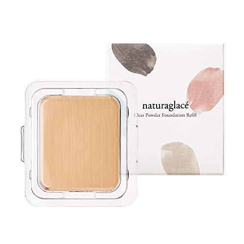 Naturaglace Clear Powder Foundation NO2 (Natural Skin Tone) Refill 11g SPF40 PA++++