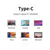 USB C Docking Station 4 Ports Type C Adapter Aluminum Alloy Enclosure 10Gbps Transfer USB Hub with USB-C Ports Fast PD Charge