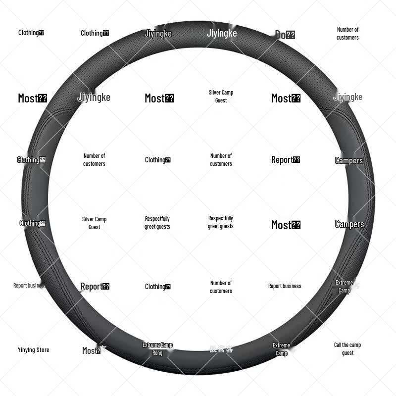 XCMG Crane Steering Wheel Cover