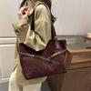 Leopard Design Handbag For Women Oversized Tote With Inner Pocket For Casual Outings