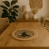 Jute Placemat 30cm Bodhi Tree Print
