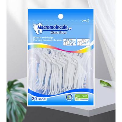 LU& Disposable Dental Floss 30p, 2 Pieces, 30 Pieces
