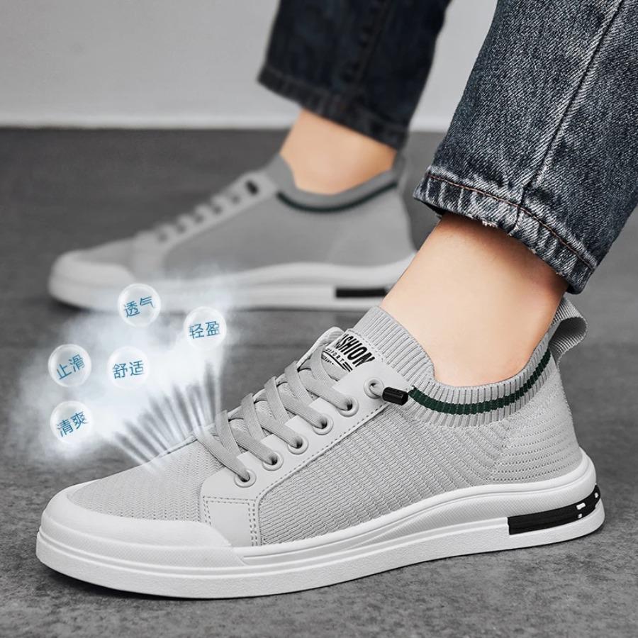 2025 Men's casual anti-slip, breathable and comfortable casual sports shoes, loafers, running and tennis men's shoes sneakers