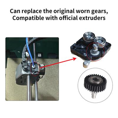 Μειωτήρας Μετάδοσης Εξωθητήρα για Creality K1/K1C/K1Max Επίσημος Εξωθητήρας Εύκολη Εγκατάσταση Γρανάζι Κίνησης Νήματος