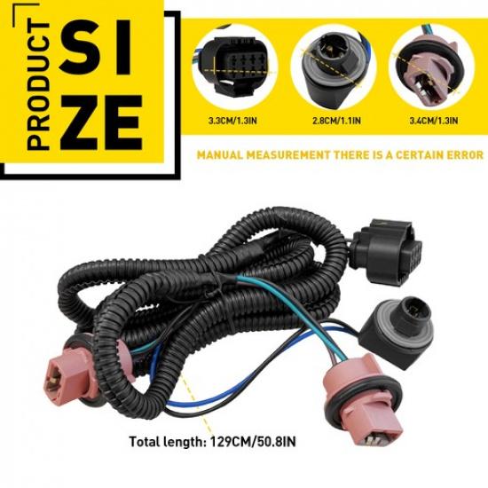 Rear Driver Side Tail Lamp Wire Harness For 2014-2015 Chevrolet Silverado 1500