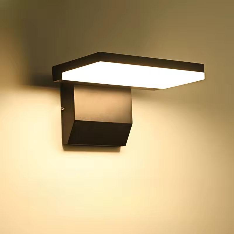 IP65 Waterproof Sensor Wall Lamp LED Outdoor Wall Light Adjustable Angle Wall Lights  Aluminum Alloy Entrance Corridor Balcony