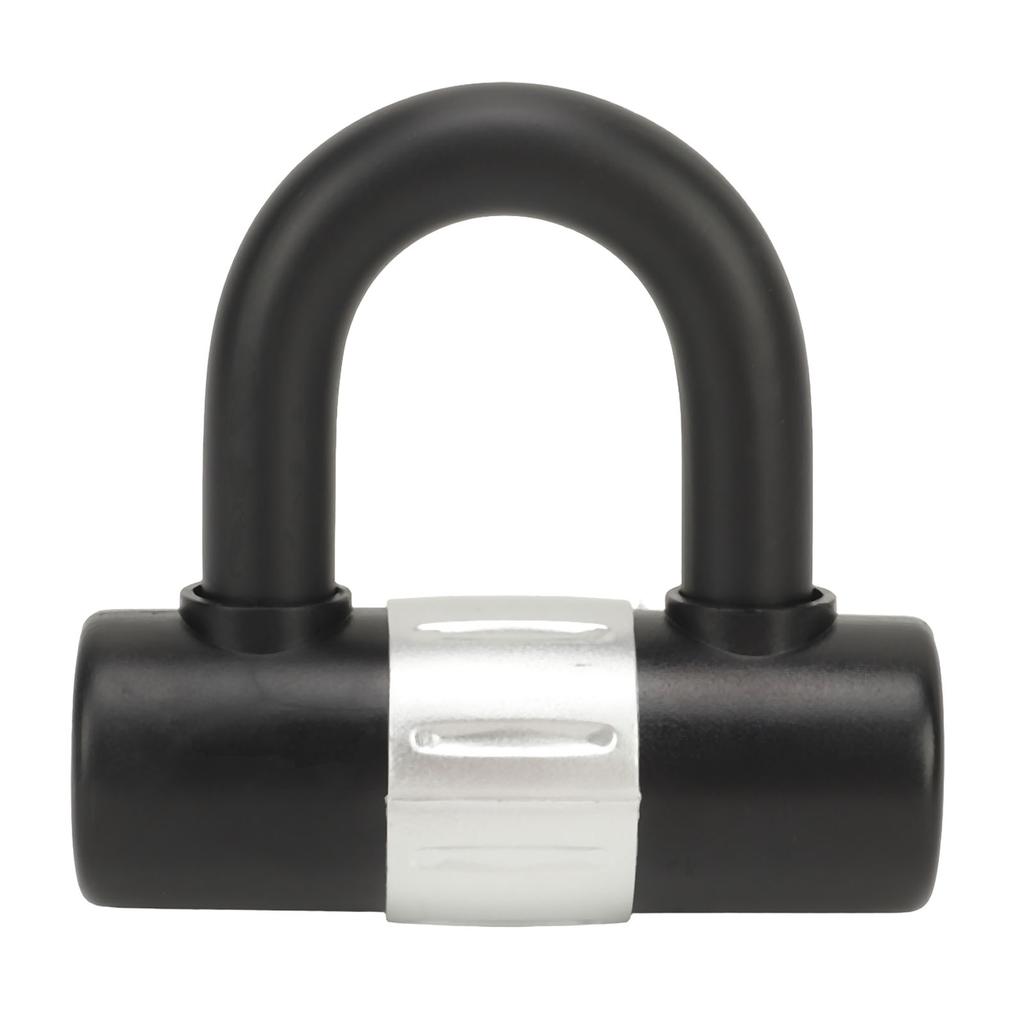 U Lock Disc Zinc Alloy Anti Theft Rust Proof Portable U Lock Padlock with Keys for RV Truck Trailer Engineering Car