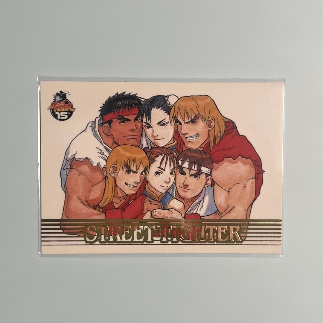 Ryu, Chun-Li, Ken SP Card SF 15th Anniversary Trading Card