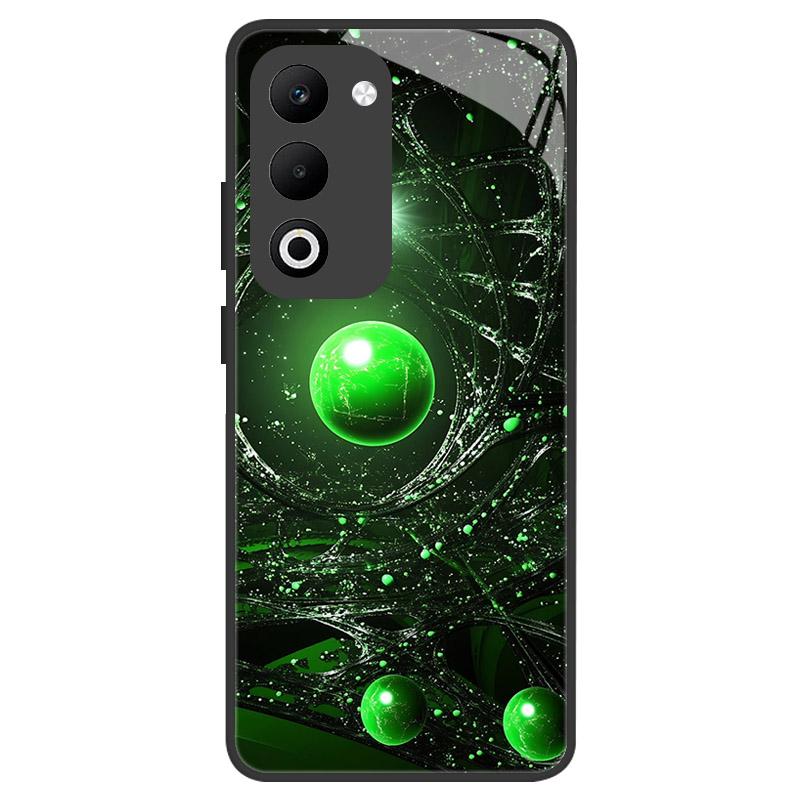 For OPPO A5 A5M Case Luxury Tempered Glass Phone Case For Oppo A5i Pro Shockproof Hard PC Back Cover Camera Protection Fundas
