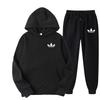Autumn and Winter Men's New Fashion Casual Outdoor Jogging Hooded Sportswear Luxury Hooded Sportswear+men's and Women's Pants Set