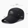 Foldable Baseball Mesh Caps Quick Dry Running Cap Unisex Climbing Hats  Camping Hiking