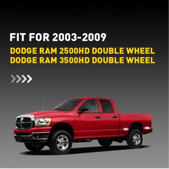4X LED Side Marker Lights White Lamp For Dodge RAM 2500HD Double Wheel 2003-2009