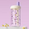 500ml Straw Water Bottle Plastic Milk Tea Drinks Water Cup Fashion Coffee Juice Cups