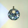 Shell Pendant Necklace With Geometric Shapes For Vintage Jewelry Lovers