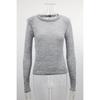Solid Round Neck Thin Knitted Sweater For Women Fashion Commuting Long Sleeve Pullover Autumn New Female High Street Jumper