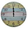 10inch  Manufacturer Factory Price Cheap Wooden Wall Clocks Silent Number Quartz Decorative Home Bedroom Hanging Watch