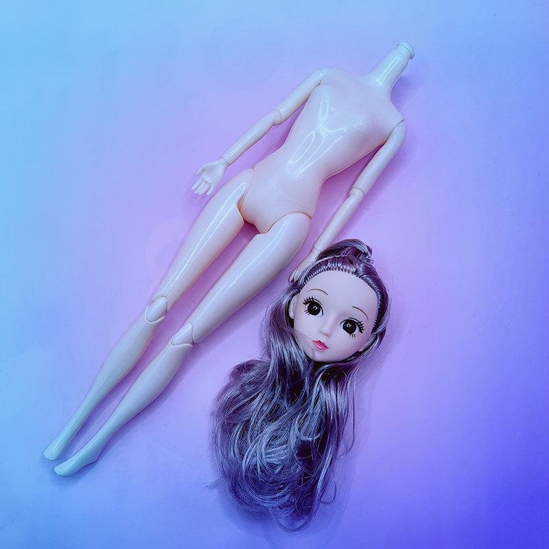 12CM Unisex Confused Doll DIY Kit with Cake Skirt - Children's Toy