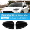 Motoforti 1 Pair Door Wing Mirror Cover for Toyota Camry Corolla Yaris 2012-2019 Left Right Outside Rearview Mirror Shells Cap Housing for Toyota