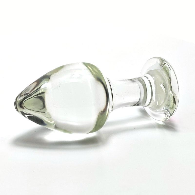 High Quality Glass Anal Plug Smooth Butt Plug Prostate Stimulator Adult Masturbation Sex Toys for Male Female Gay