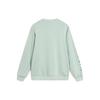 Li Ning Sports Lifestyle Series Letter Print Casual Pullover Long Sleeve Sweatshirt Unisex sweatshirt Gray-Mist-Green AWDTB37-3