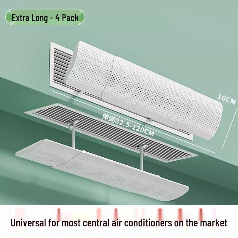 Universal Air Conditioner Deflector: Anti-Direct Blow Office Air Guide