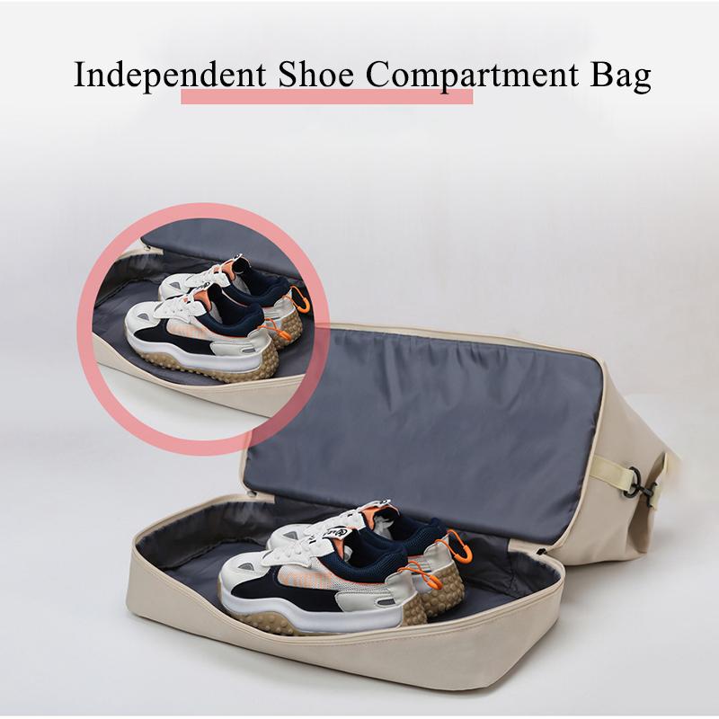 Reisetasche Große Kapazität Tragetasche Gepäck Trocken Nass Schwimmbad Fitnessstudio Tasche Oxford Wasserdicht Sport Umhängetasche mit Schuhfach