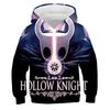 Hollow Knight Print Hoodies Men's Sweatshirts Autumn Pullover Boys Tracksuit Y2k Tops Anime Hoodie Kids Clothes