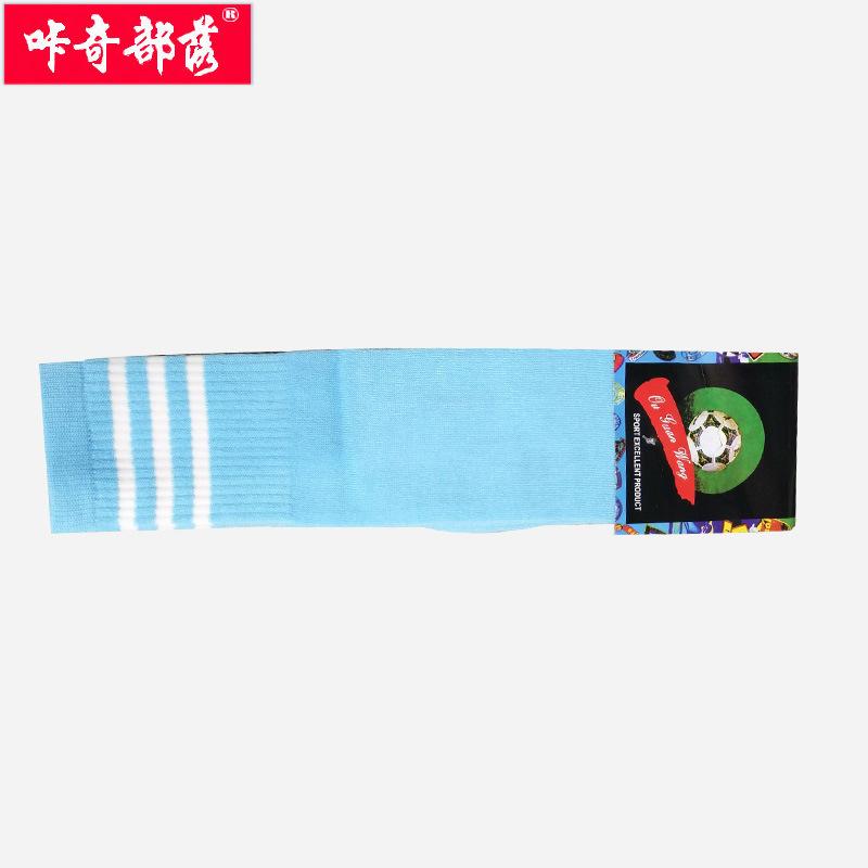 Children S Light Plate Three Bars Football Socks Thin Older Children S Sports Football Socks Breathable Knee-Length Sports Socks For Boys And Girls One size fits all небесно-голубой