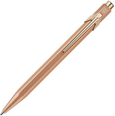 Caran 849 Collection Ballpoint Brut Officially Imported d'Ache Pen, Oil-Based, Rosé, NF0849-997,