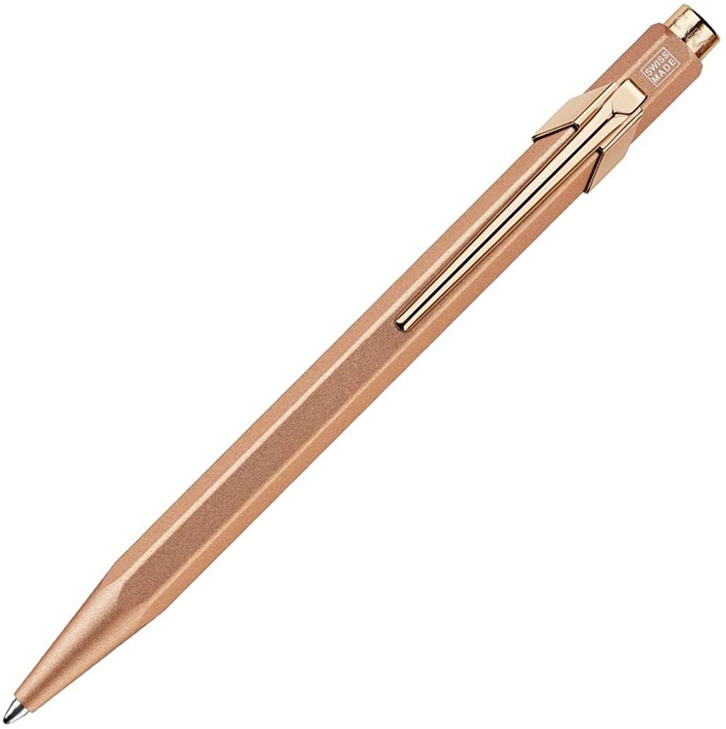 

Caran d Ache 849 Collection Ballpoint Pen, Oil-Based, Brut Rosé, NF0849-997, Officially Imported