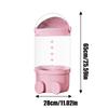 Doll Storage Box Toys Organization Plush Toy Storage Tube Transparent Plastic Stuffed Storage Barrel Children's toy Organizer