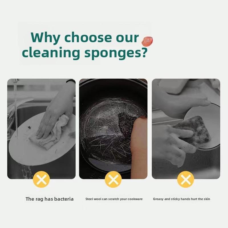 Cleaning Balls, Bamboo Fiber Cleaning Balls, Perfect Tools for Scrubbing POTS and Dishes, Steel Wool Balls