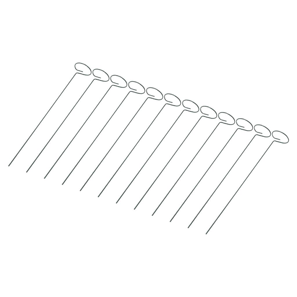 12Pcs Plant Stakes Reusable Plant Sticks Support Anti Rust Stem Flower Support for Home Garden Yard Farm