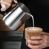 Nerezová džbán na napěnění mléka Espresso Napařovací káva Barista Šálek na napěňovač latte Džbán na pěnu na cappuccino Džbán na mléko