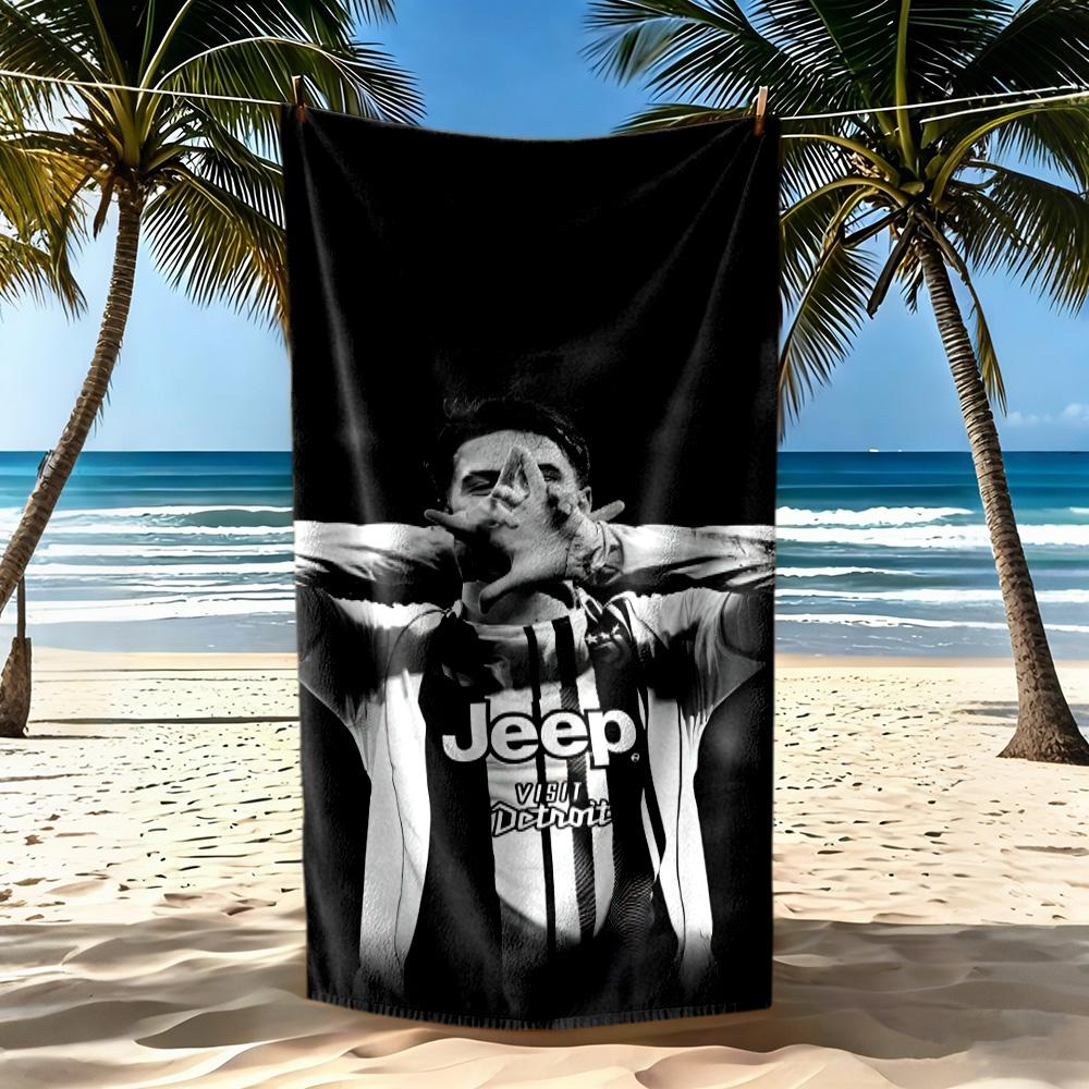 Juventus Beach Towel Quickdry Soft Microfiber Comfortable Lightweight
