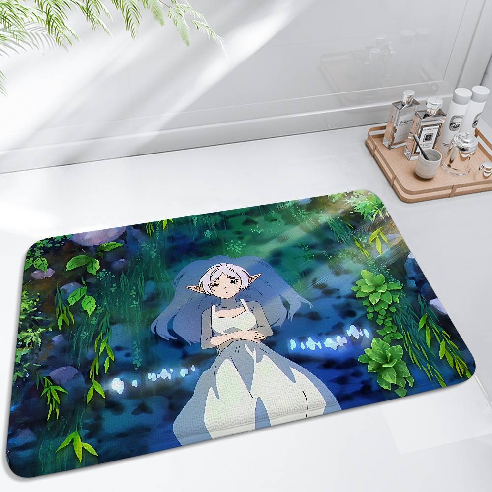 F-Frieren Beyond Journey's End Floor Mat Living Room Rug For Bedroom Welcome Mat Outdoor Rug