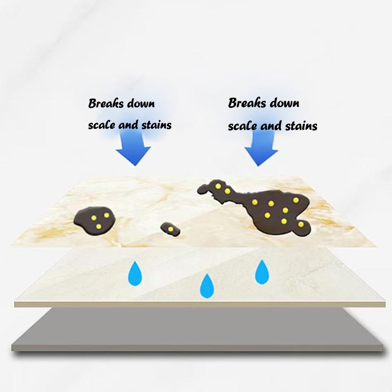 Kraftvolle Fleckenentfernungspaste - Mehrzweck-Haushaltsreiniger, faulenzerfreundlich für Küchen-/Badgeräte & Spülen