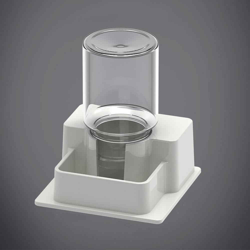

Space Saving Reptile Water Dish Auto Refill Function Pet Feeder Station For Amphibians белый