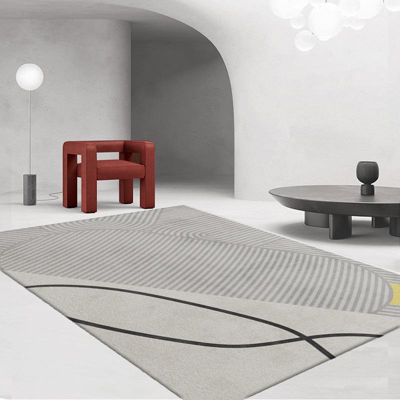 

Стиль легкой роскоши, ковер для гостиной, большой площади, противоскользящий, ощущение высокого класса, для спальни, татами, полностью застеленный, изоляционный, из искусственного кашемира 80*120CM