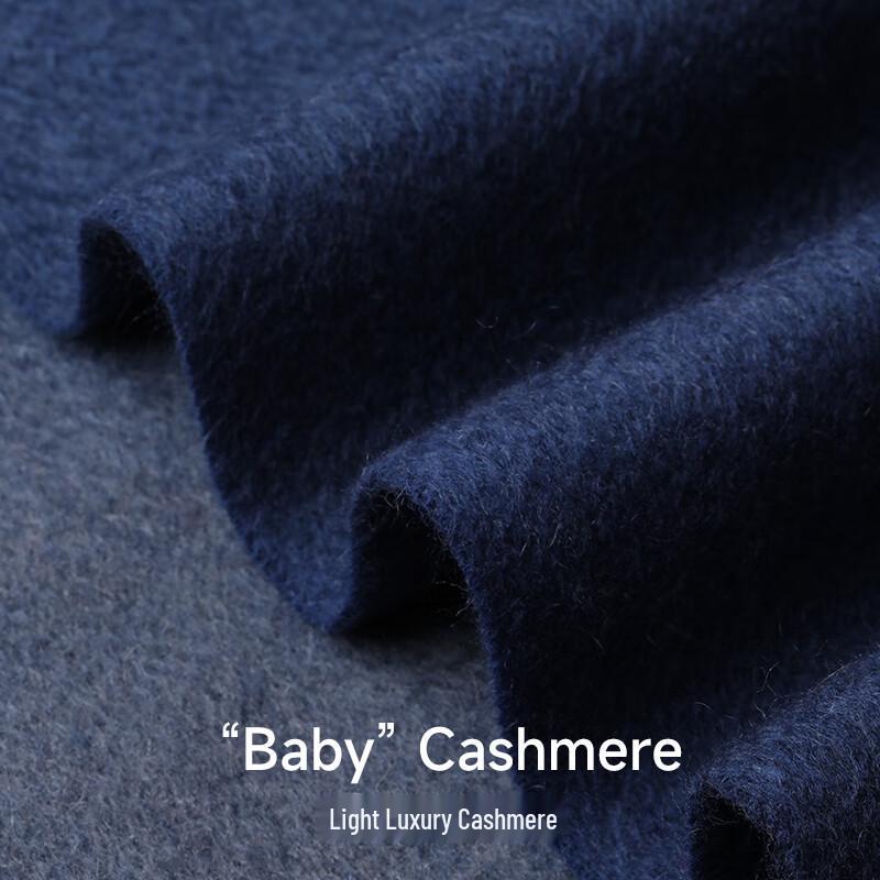 Hengyuanxiang Herren-Kaschmirschal mit Farbverlauf