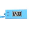 Pocket Sized Digital Watch with Keychain Convenient Electronic Clock for Travelers and Student Reliable Timekeeping Tool