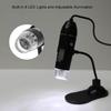 Digital Microscope Handheld USB for HD Inspection Camera 0-1000x Magnification with Adjustable Stand for Windows