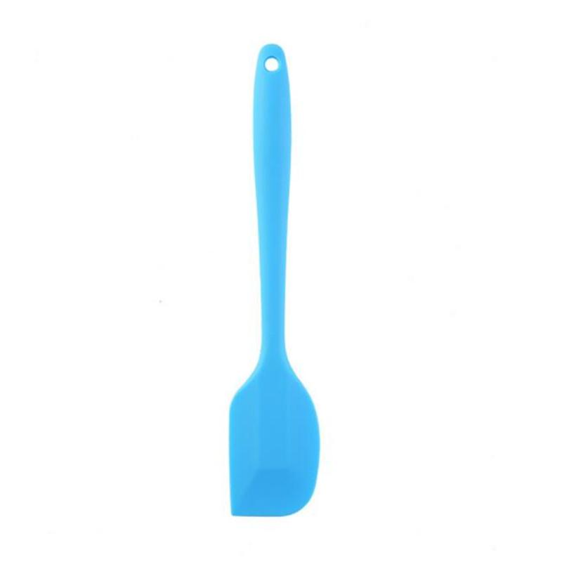 Silicone Cream Baking Scraper Non Stick Butter Spatula Cutter Chocolate Smoother Heat Resistant Kitchen Pastry Tools Stir